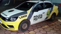 Homem bate carro conta muro e é levado para delegacia por embriaguez no Brasmadeira