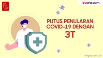 Videografis: Putus Penularan Covid-19 dengan 3T