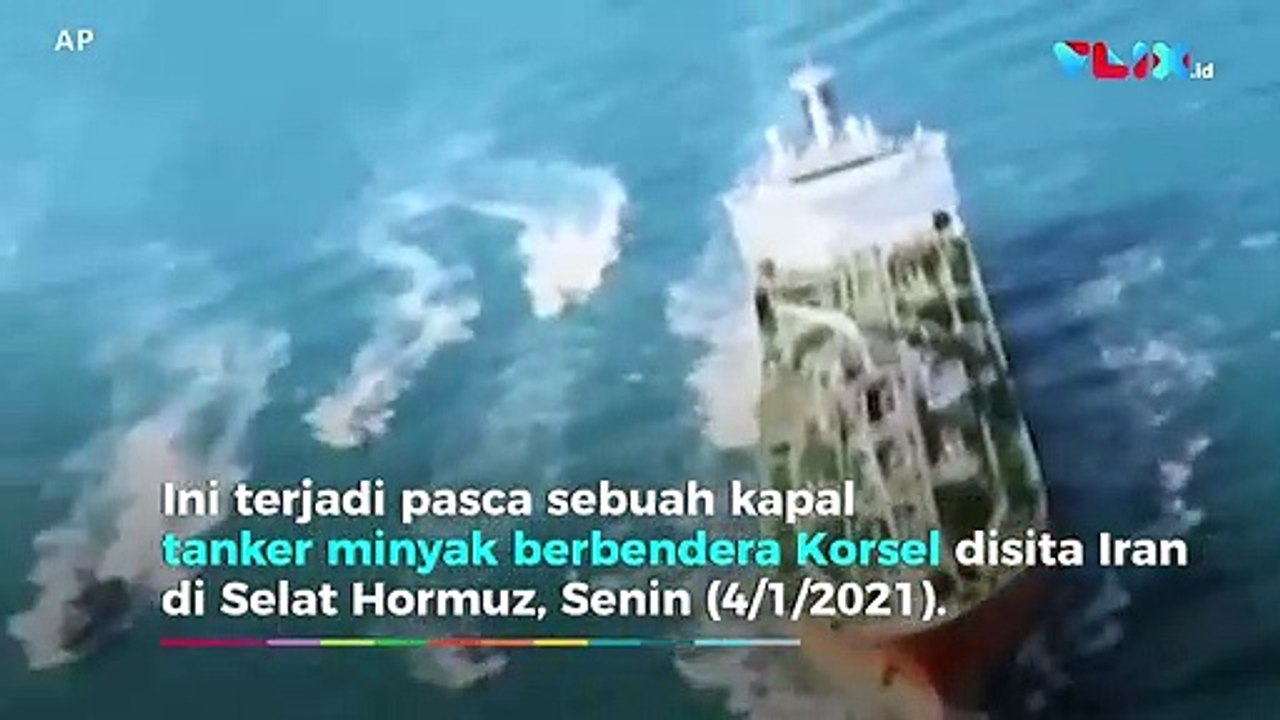 Video Detik-detik Kapal Tanker Korsel Disita Militer Iran