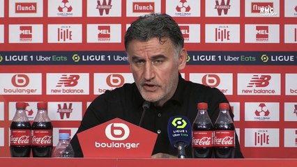 LOSC : Galtier va "se poser les bonnes questions" après la défaite contre Angers