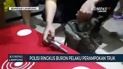 Polisi Ringkus Buronan Kasus Perampokan Truk