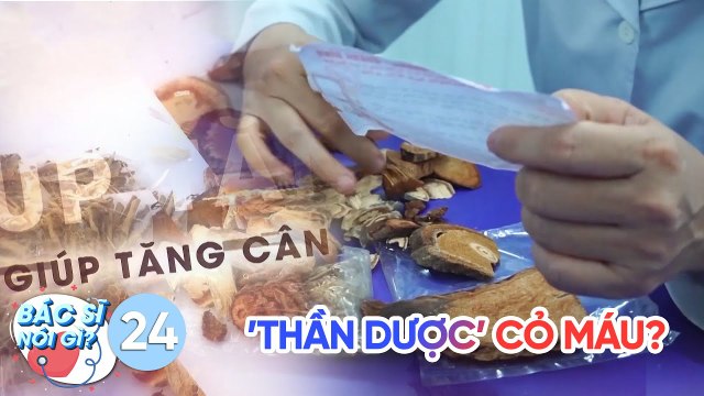 Bác Sĩ Nói Gì | Tập 24: Thực hư cây cỏ máu có phải thần dược như trong quảng cáo?
