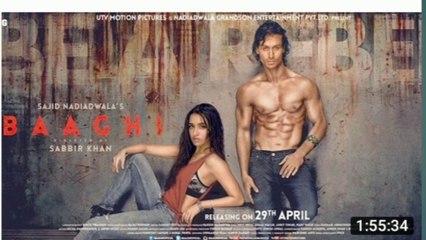 Baaghi tiger shroff New Movie।। Action movie Romantic Fhilm।।