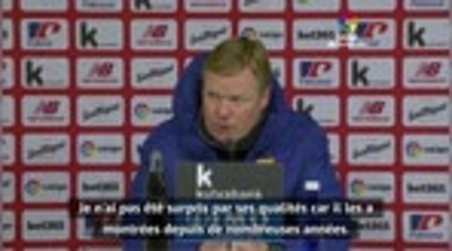 2e j. (en retard) ) - Koeman : Messi est prêt à relever le défi