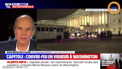 Coup d'Etat au Capitole : une femme perd la vie par une balle !