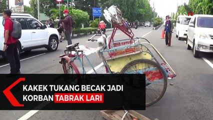 Kakek Pembecak Tewas Jadi Korban Tabrak Lari