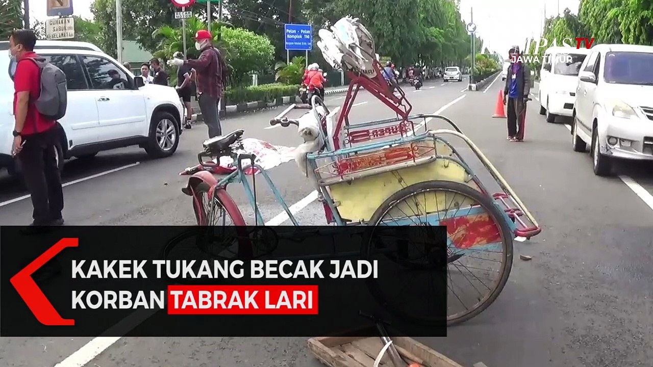 Kakek Pembecak Tewas Jadi Korban Tabrak Lari