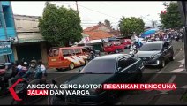 Buat Onar Dan Ugal-ugalan Di Jalan, Puluhan Anggota Geng Motor Ditangkap Polisi