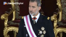 El Rey lanza un mensaje de defensa de la Constitución durante la Pascua Militar