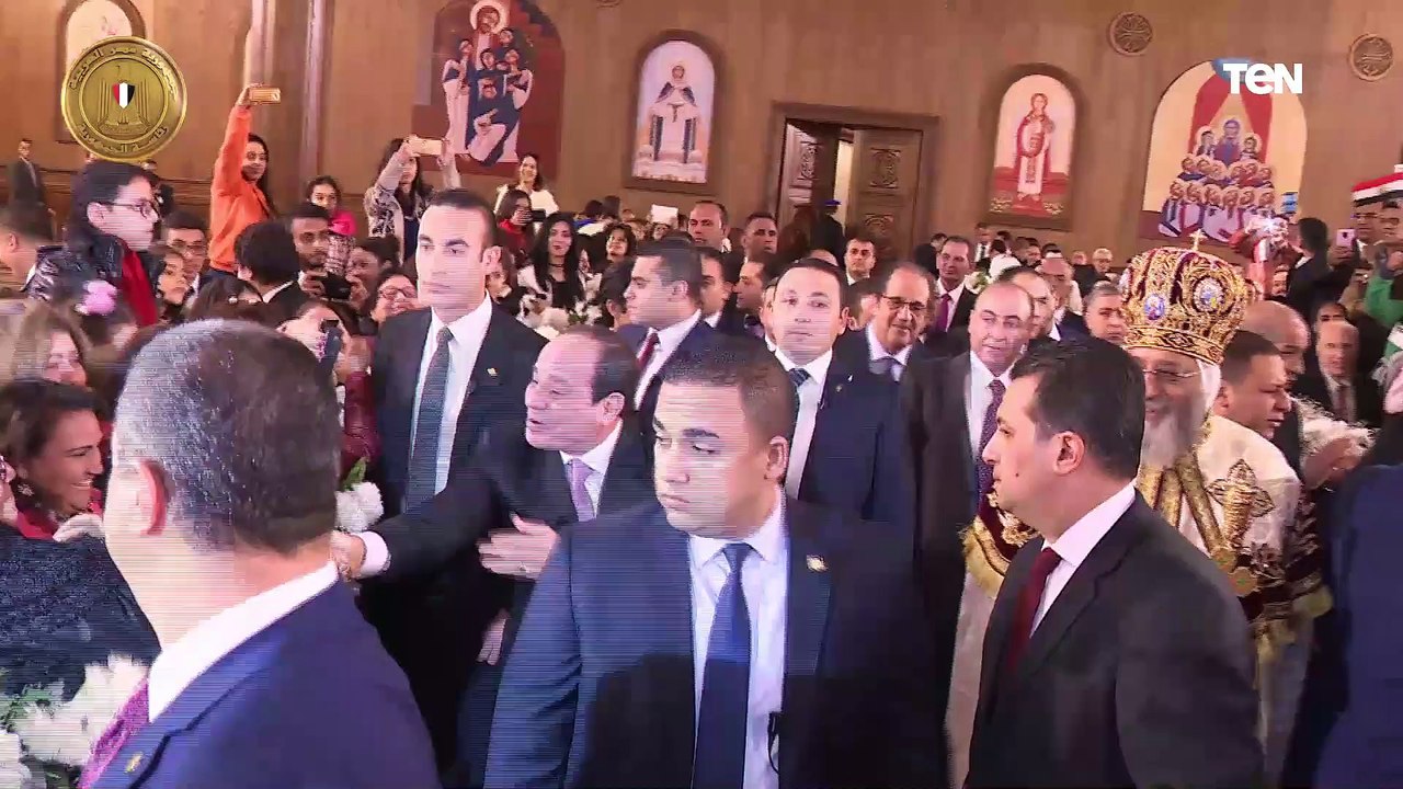 تهنئة الرئيس السيسي للأخوة الأقباط "كل عام وأنتم بخير