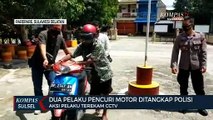 Dua Pelaku Pencuri Motor Ditangkap Polisi Di Pinrang