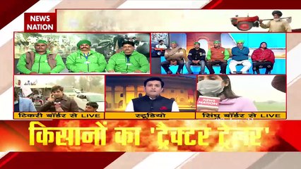Farmer Protest: Exclusive Coverage of Tractor rally from Tikri Border