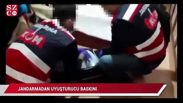 Jandarmadan uyuşturucu baskını: 14 kilo skunk ele geçirildi