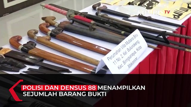 Densus 88 Sebut 2 Teroris di Makassar Berniat Gelar Aksi Bom Bunuh Diri
