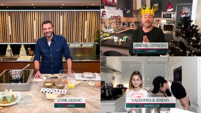 Jérémy Chapron, ex-candidat de la Star Academy devenu directeur artistique des Kids United participe à Tous en cuisine avec Valentina - M6