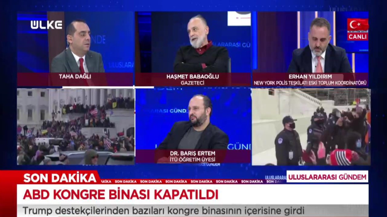 Uluslararası Gündem - Haşmet Babaoğlu | Barış Ertem | Erhan Yıldırım |  6 Ocak 2021