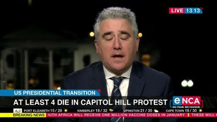 Trump blamed for inciting deadly protest
