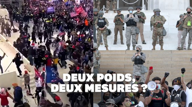 À Washington, les pro-Trump n'ont pas eu le même accueil que Black Lives Matter