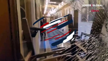 Gazinin Kongre baskını sırasında vurulduğu anlar kamerada