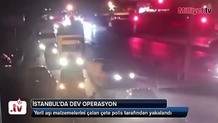 1,5 milyon lira değerinde! Koronavirüs aşısı malzemelerini çaldılar