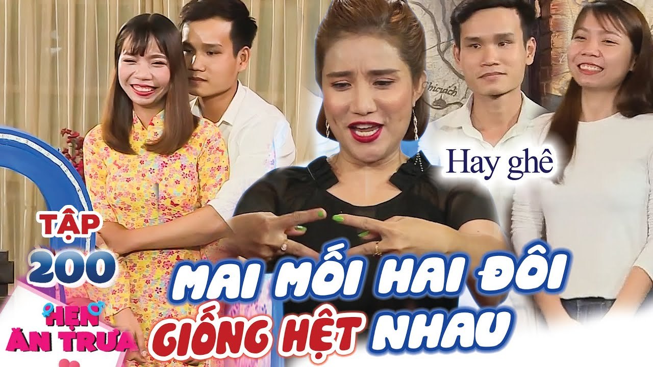 Hẹn ăn trưa ITập 200: Cát Tường RỐI NÃO lần đầu tiên mai mối 2 cặp đôi GIỐNG HỆT NHAU cùng một lúc