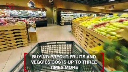 Why You May Want to Reconsider Buying Pre Cut Fruits and Veggies