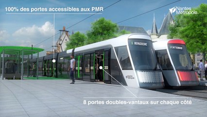 Découvrez les futurs tramways à Nantes