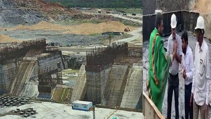 Polavaram Project status. Spill channel concrete works started | Oneindia Telugu