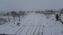 'Filomena' deja fuertes nevadas en la provincia de Cuenca