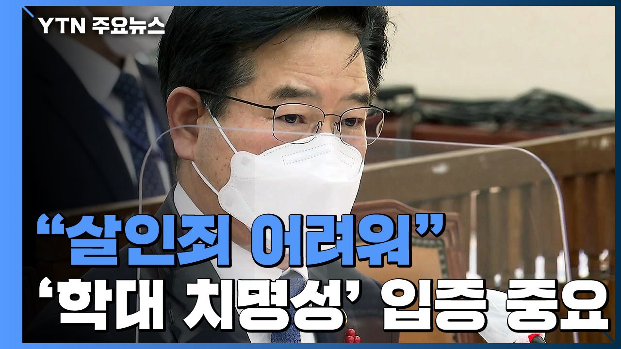 경찰청장 "현재로썬 살인죄 적용 어려워"...'치명성'이 관건 / YTN