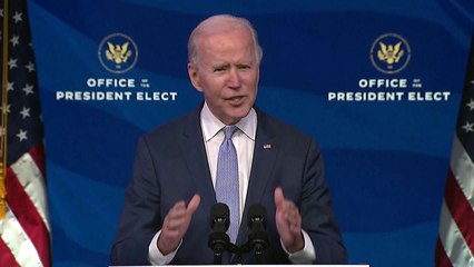 바이든 "시위 아닌 반란"..."트럼프, 시위 부추겨" / YTN