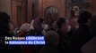 Les Russes assistent à une messe du Noël orthodoxe à Moscou