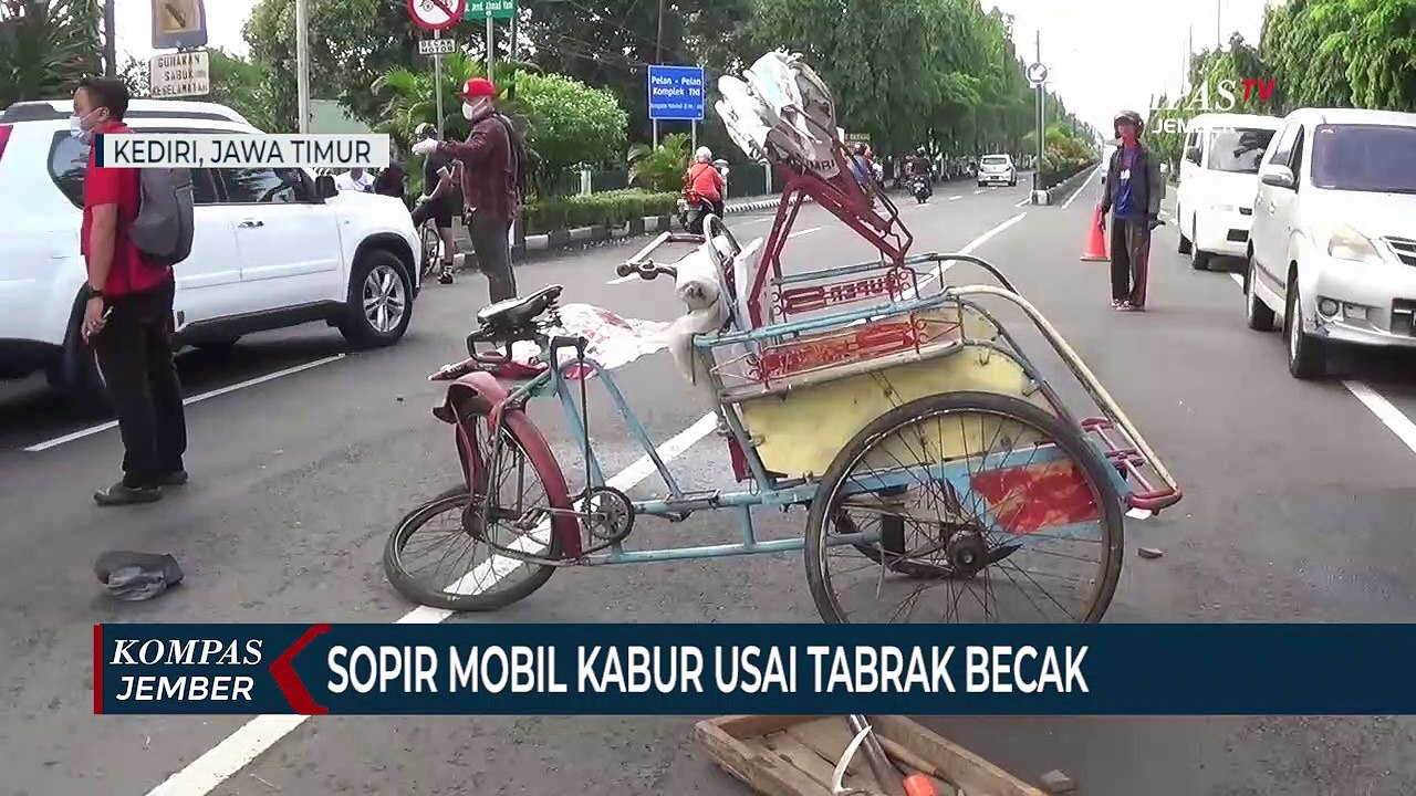 Tukang Becak Menjadi Korban Tabrak Lari, Tewas Mengenaskan