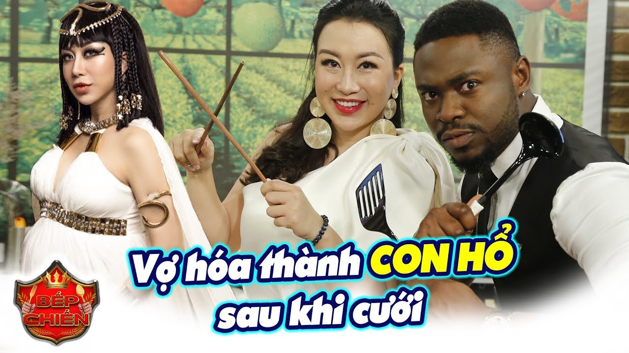 Bếp Chiến Vợ Chồng Son I Cưới vợ SANG CHẢNH là tiểu thư Hà Thành, Cee Jay hoảng hồn vì vợ HÓA HỔ