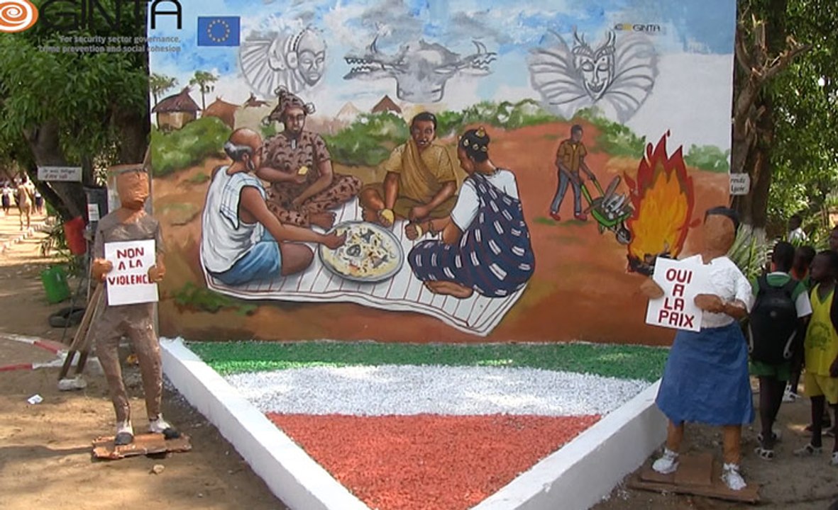 Paix et non violence en milieu scolaire : un concours de fresques murales pour sensibiliser les jeunes