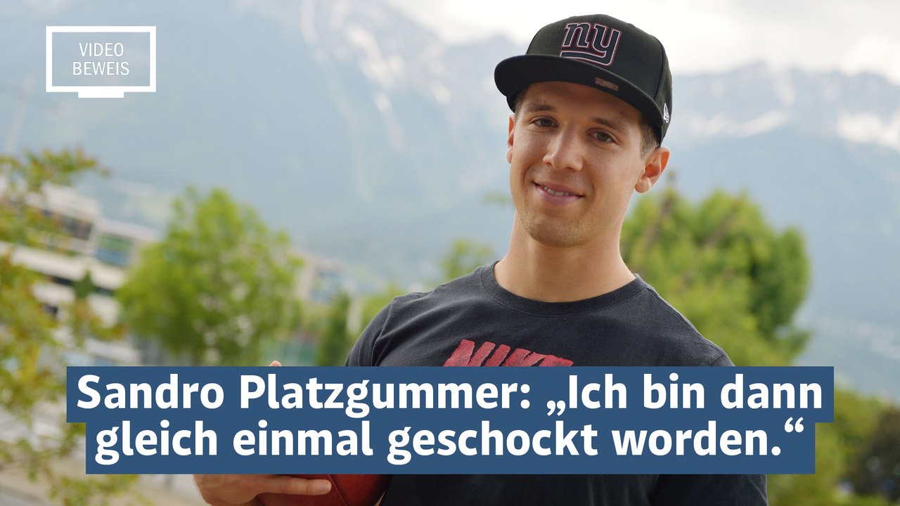 NFL-Export Platzgummer: 'Ich bin gleich geschockt worden'