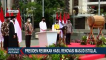 Presiden Jokowi Resmikan Renovasi Masjid Istiqlal
