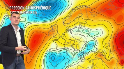 Bulletin météo pour le vendredi 8 janvier 2021