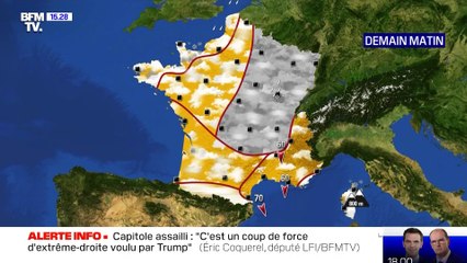 La météo pour ce vendredi 8 janvier 2021