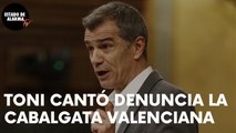 TONI CANTÓ DENUNCIA que se CELEBRASE la CABALGATA en VALENCIA