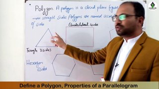 Properties of Parallelogram, Polygon, regular Pentagon, Hexagon, Octagon I Exercise 7.2 I Class 8th Math PTB.