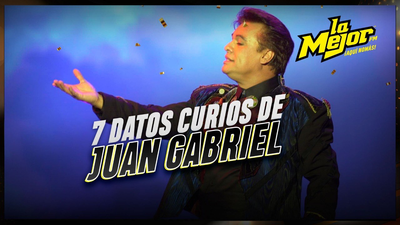7 Datos curiosos sobre Juan Gabriel "El Divo de Juárez"