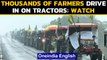 Tractor rally begins: Thousands of farmers arrive in Delhi on tractors | Oneindia News