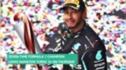 Lewis Hamilton turns 36