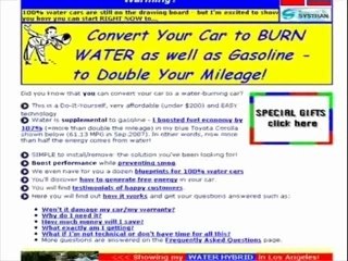 Water4Gas Video | Water for Gas Does it Work?