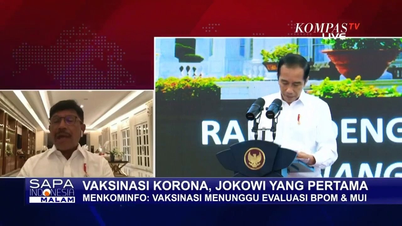 Menkominfo: Vaksin Layak dan Standar Dunia, Pen...
