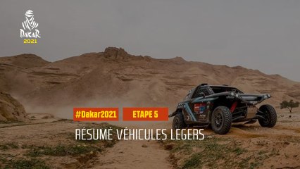 #DAKAR2021 - Étape 5 - Riyadh / Al Qaisumah - Résumé Véhicule Léger