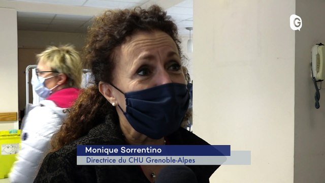 Reportage - Le CHU Grenoble-Alpes s'organise pour les vaccins Covid-19