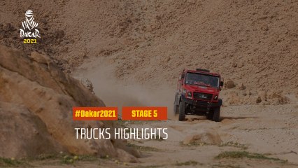 #DAKAR2021 - Stage 5 - Riyadh / Al Qaisumah - Truck Highlights