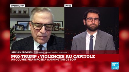 Stephen Dreyfuss : "La responsabilité de ce qu'il s'est passé au Capitole incombe à Trump"